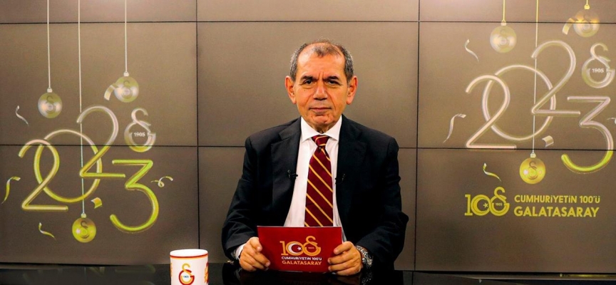 Galatasaray Başkanı Dursun Özbek'ten yeni yıl mesajı