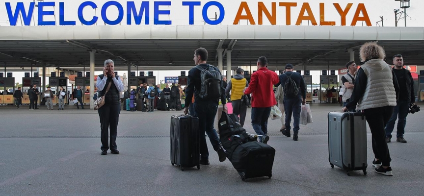 Antalya'yı 13 milyonu aşkın turist ziyaret etti