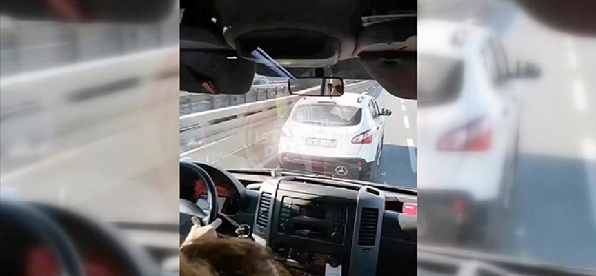 İstanbul'da ambulansa yol vermeyen sürücüye 623 lira ceza