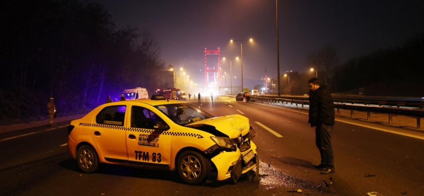 Beykoz’da zincirleme trafik kazası: 6 yaralı