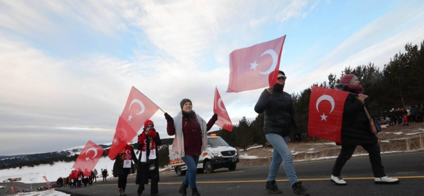 Binlerce vatandaş Allahuekber'de bir araya geldi