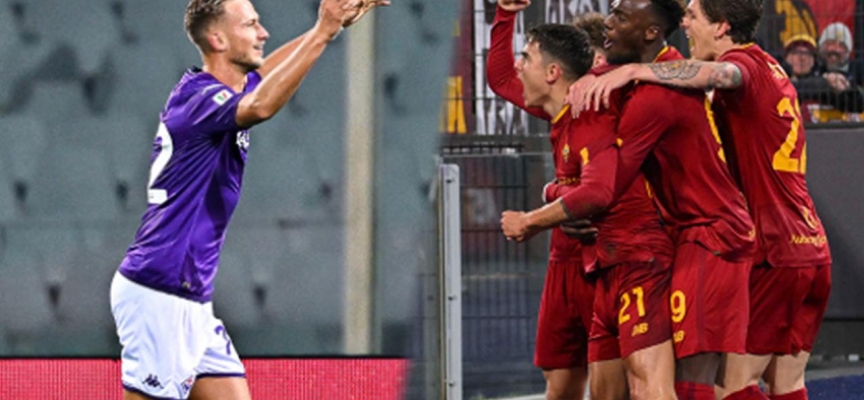 İtalya Kupası'nda Fiorentina ve Roma çeyrek finale kaldı