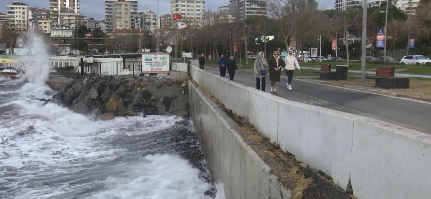 İstanbul'da lodos etkili oluyor