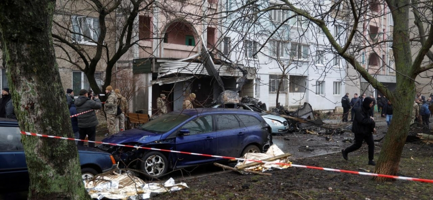 Ukrayna'da helikopter kazası: İçişleri Bakanı öldü