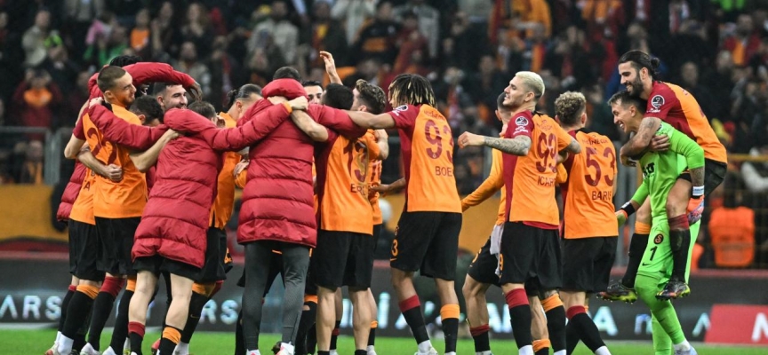 Galatasaray zirvede doludizgin ilerliyor