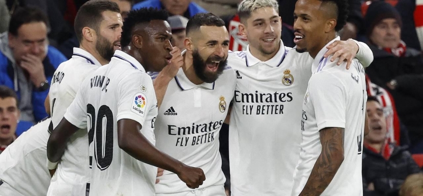 Real Madrid, Athletic Bilbao deplasmanından 3 puanla döndü