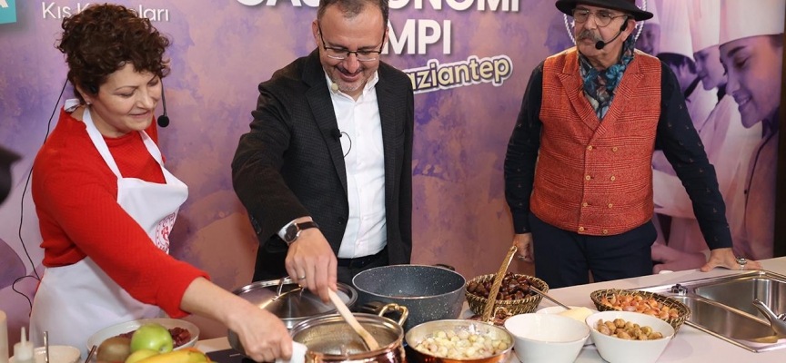 Bakan Kasapoğlu "Gastronomi Kampı"na katıldı