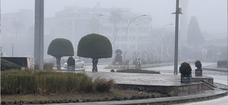 Hatay'da sis etkili oldu