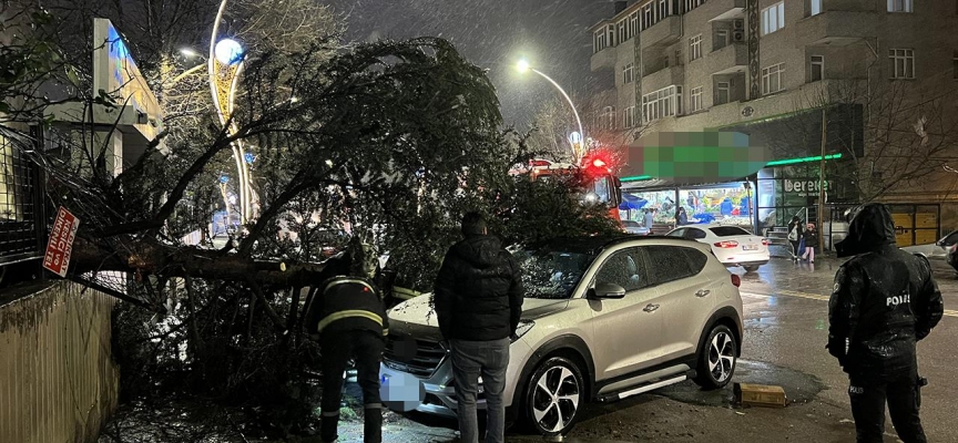 Kocaeli'de fırtına hayatı olumsuz etkiliyor