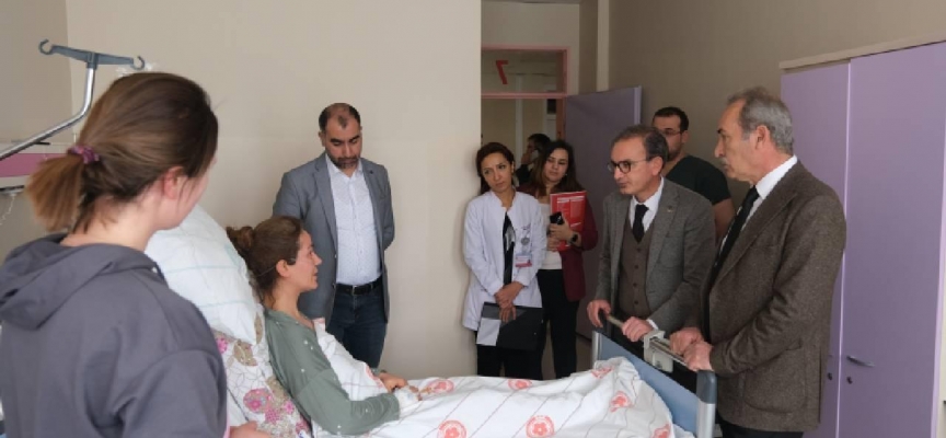 Sivas'a getirilen yaralı depremzedelerden 66'sı taburcu edildi