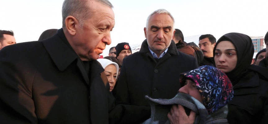 Cumhurbaşkanı Erdoğan Malatya'da çadır kenti ziyaret etti