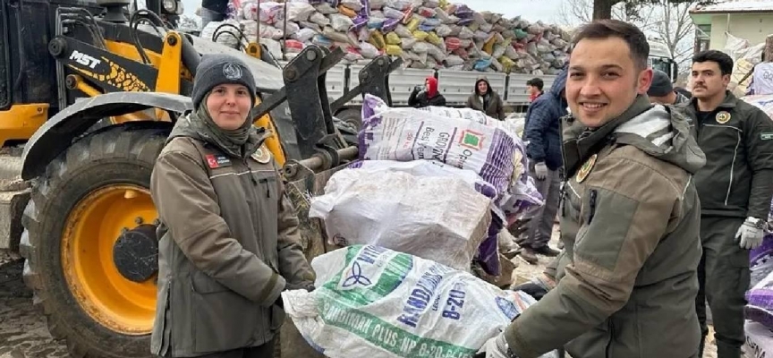 Kastamonu’dan deprem bölgesine yakacak yardımı