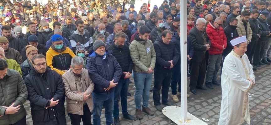 Çanakkale’de depremde hayatını kaybedenler için gıyabi cenaze namazı