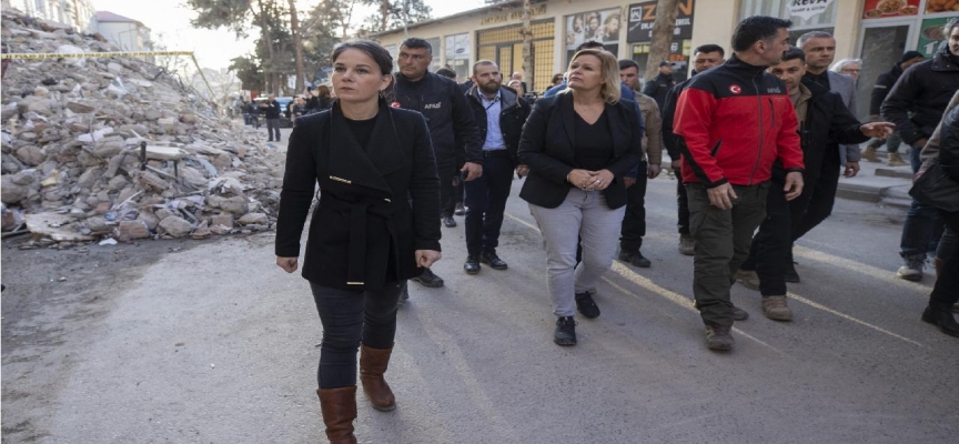 Almanya Dışişleri Bakanı: Deprem felaketinin boyutu kelimelerle ifade edilemez