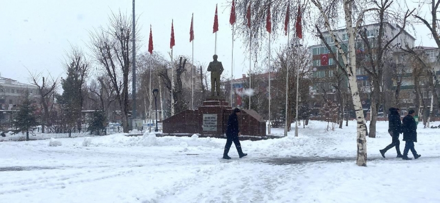 Ardahan'da kar ve soğuk hava etkili oluyor