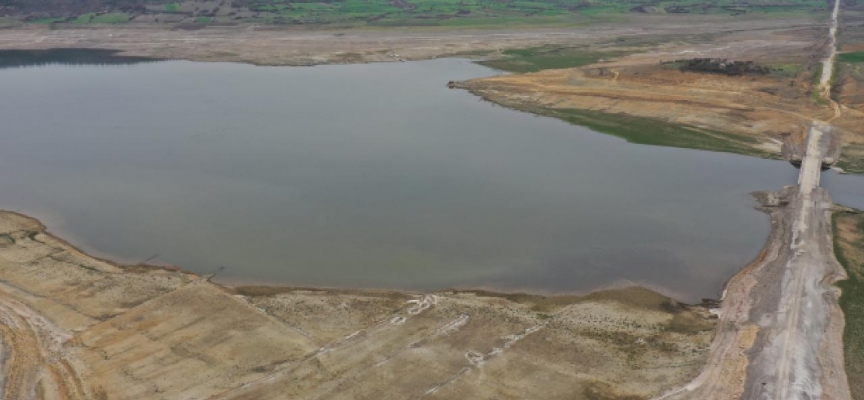 Balıkesir İkizcetepeler Barajı'nda su seviyesi yüzde 23'e düştü