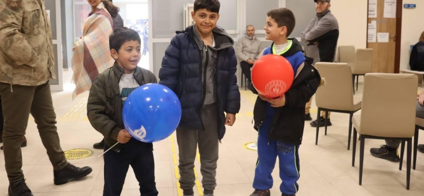 Manisa'daki depremzede çocuklara psikososyal destek