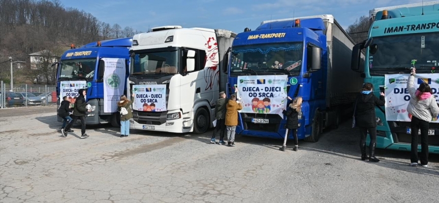 Bosna Hersek'ten depremzede çocuklara oyuncak