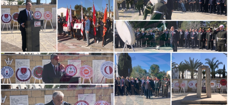 Bugün 9 Mart Baf Direnişi ve Şehitlerini Anma Günü..Güzelyurt Baf Şehitleri Anıtı önünde tören düzenlendi