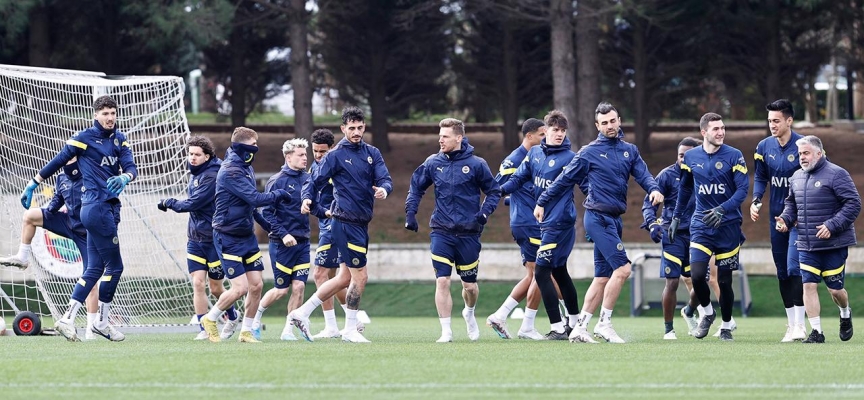Fenerbahçe taktik çalıştı