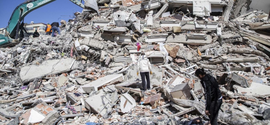 Depremin vurduğu Pazarcık'ta yıkımın yüzde 60'ı tamamlandı