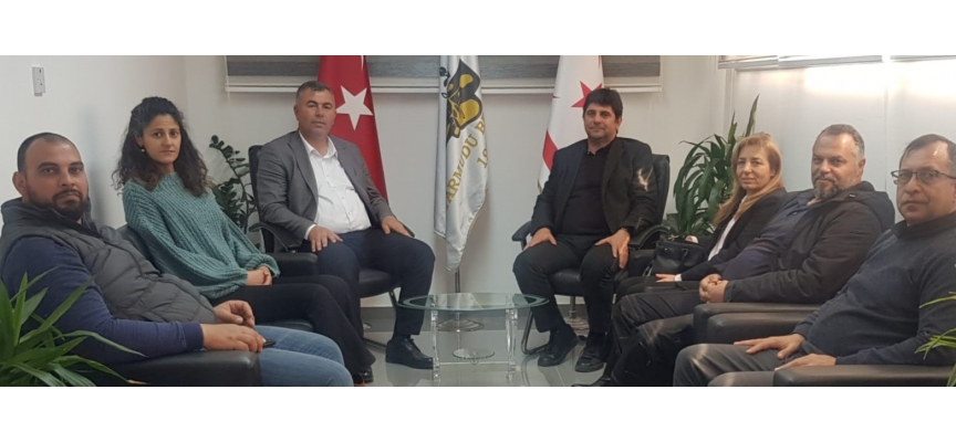 KTMMOB Mesarya ve Beyarmudu belediyelerini ziyaret etti