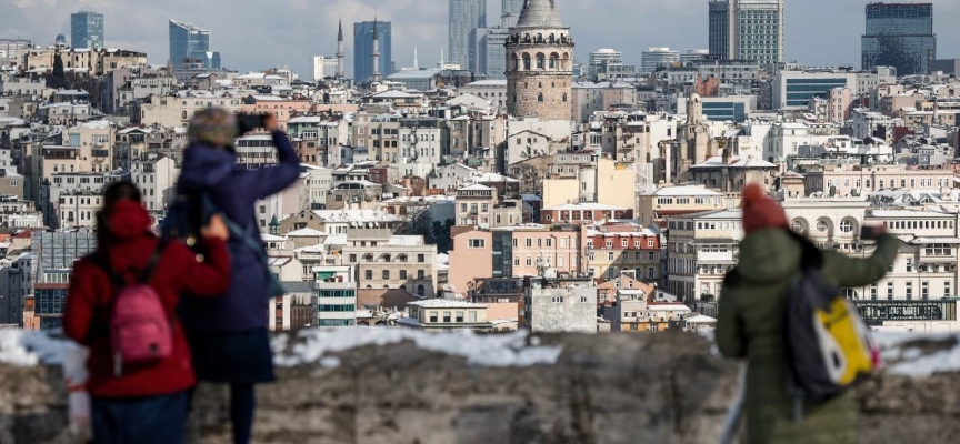 İstanbul'a şubatta gelen turist sayısı yüzde 13 arttı