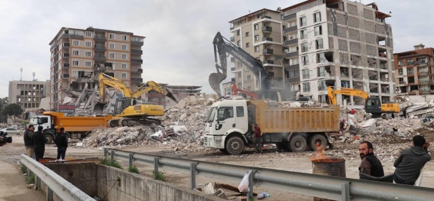 Defne'de kesin hasar tespit çalışmaları tamamlandı