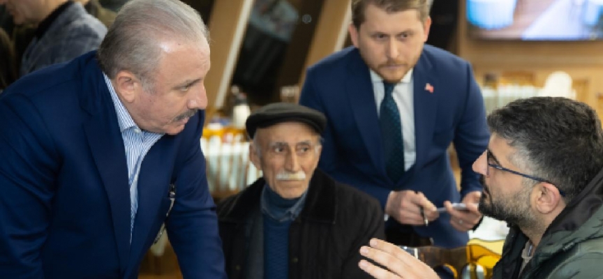 TBMM Başkanı Şentop İstanbul'da depremzedelerle iftar yaptı