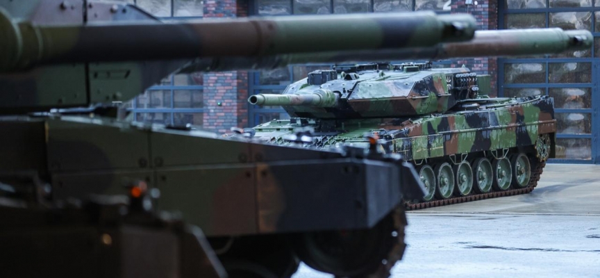 Almanya Leopard 2 tanklarını Ukrayna'ya gönderdi