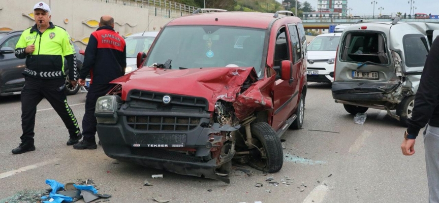 Samsun'un şubat ayı kaza bilançosu: 257 yaralı