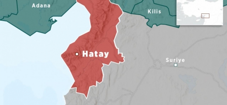 Hatay'da 3,9 büyüklüğünde deprem