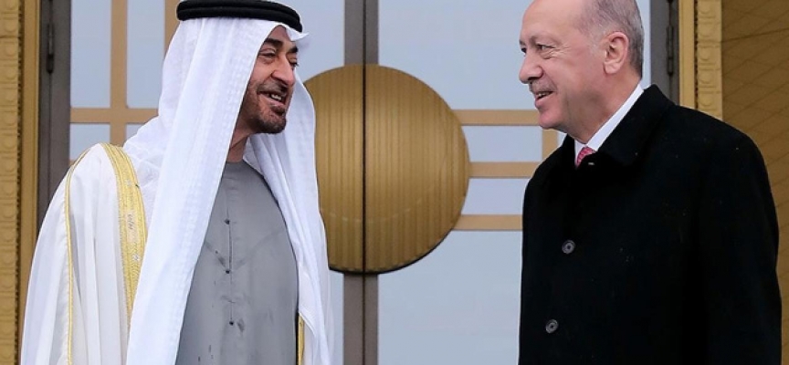 Cumhurbaşkanı Erdoğan BAE Devlet Başkanı Zayed ile görüştü