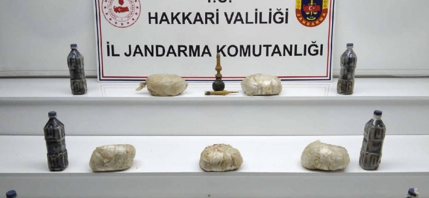 Hakkari'de 13 kilo 300 gram uyuşturucu ele geçirildiği açıklandı