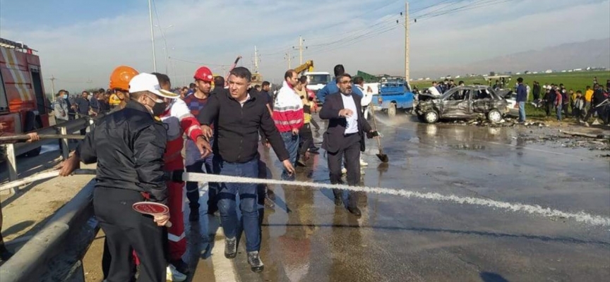 İran’da nevruz döneminde meydana gelen trafik kazalarında 821 kişi öldü