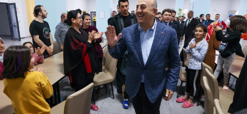 Dışişleri Bakanı Çavuşoğlu, Bartın'da ziyaretlerde bulundu