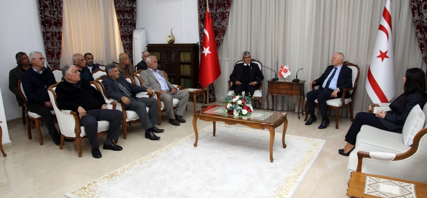 Cumhuriyet Meclisi Başkanı Töre, Emekli Polisler Derneği heyetini kabul etti