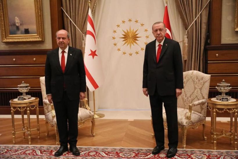 Cumhurbaşkanı Tatar’dan, Türkiye Cumhuriyeti Cumhurbaşkanı Erdoğan’a geçmiş olsun mesajı