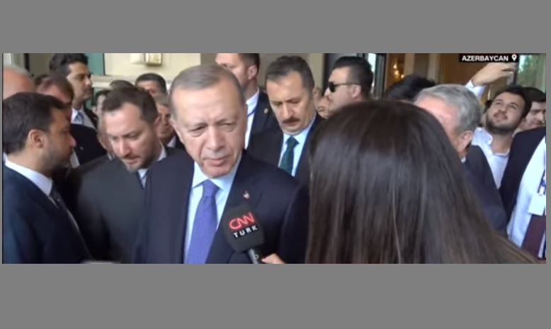 Erdoğan, Azerbaycan’da KKTC’nin tanınması mesajı verdi