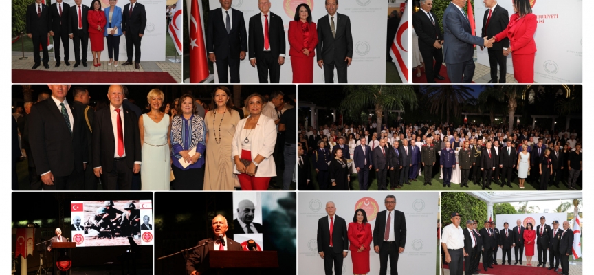 Cumhuriyet Meclisi Başkanı Töre, 20 Temmuz Barış ve Özgürlük Bayramı’nın 49.yılı nedeniyle resepsiyon verdi