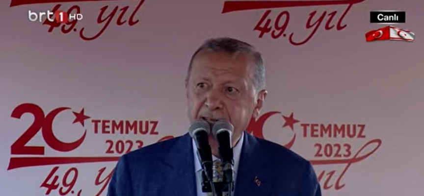 Erdoğan: Ada’daki gerçeklere sırtınızı dönmeyin, KKTC’yi bir an önce tanıyın