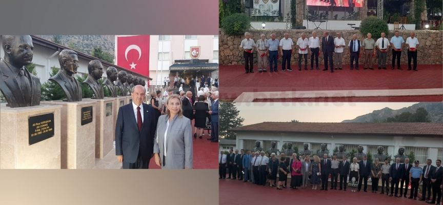 9 Bayraktar’ın büstleri açıldı, 11 mücahite madalyaları takdim edildi