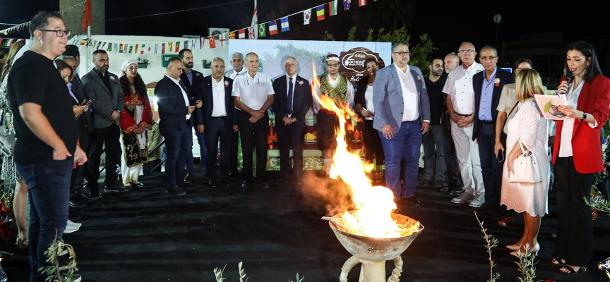 Töre, Girne Uluslararası Zeytin Festivalinin açılışına katıldı