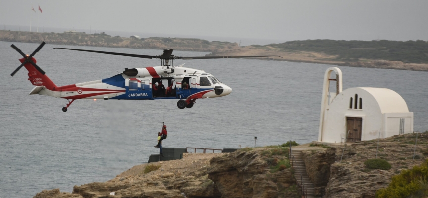 “Sivil Savunma, Afet Yönetimi ve Müdahale Tatbikatı-2023” Girne’de yapıldı