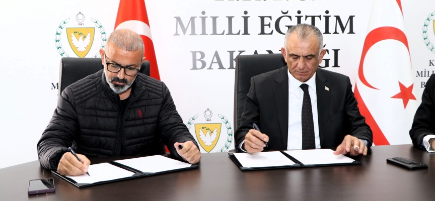 Milli Eğitim Bakanlığı ile KTTTB arasında protokol imzalandı