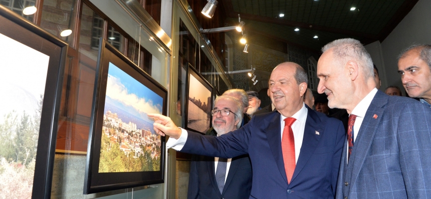 “40’ıncı Kuruluş Yıldönümünde Cumhurbaşkanı Tatar’ın Objektifinden KKTC Fotoğrafları” sergisi İstanbul’da açıldı