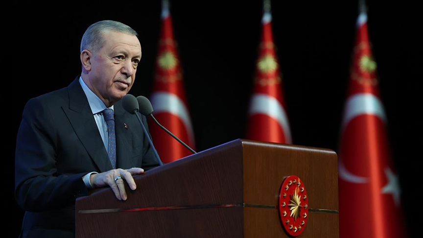 Erdoğan: “Enflasyonun ateşi de düşmeye başladı”