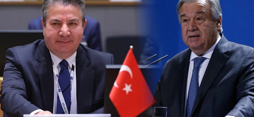 Türkiye’nin BM Daimi Temsilcisi Önal, BM Genel Sekreteri Guterres ile görüştü