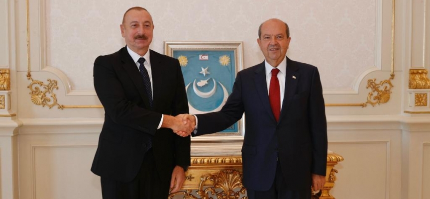 Cumhurbaşkanı Tatar, yeniden Azerbaycan Cumhurbaşkanı seçilen Aliyev’i kutladı