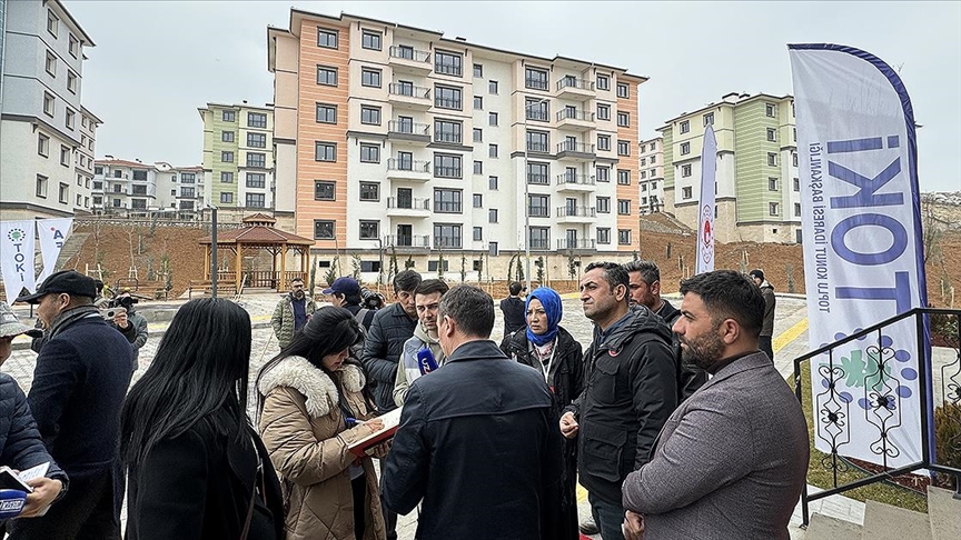 Medya mensupları Malatya’da deprem bölgesi hakkında bilgilendirildi